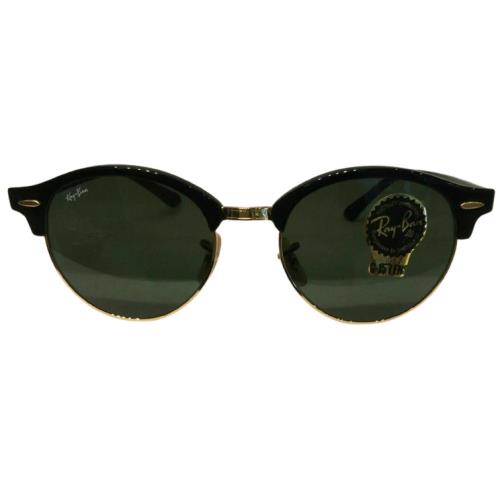 Ray Ban 0RB4246 Clubround 901 Black Sunglasses
