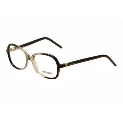 Roberto Cavalli Eyeglasses Acanto RC0618 005 Smoky Black/gold Optical Frame 54mm