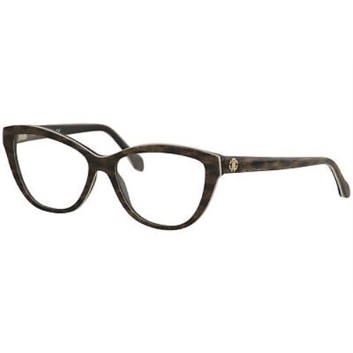 Roberto Cavalli Eyeglasses Algieba RC0808 RC/0808 055 Black Optical Frame 54mm