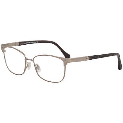 Roberto Cavalli Eyeglasses Cerf RC0762 0762 034 Silver/brown Optical Frame 53mm