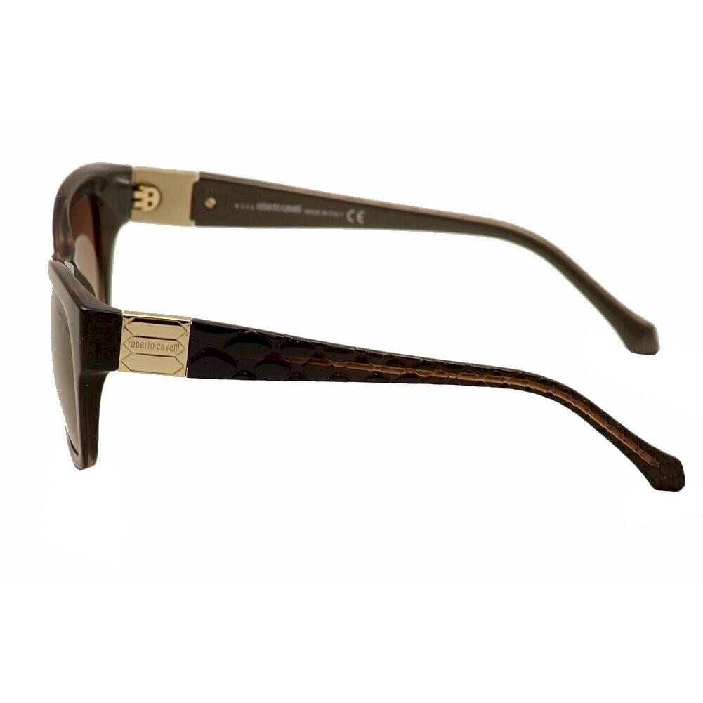 Roberto Cavalli Acamar 785S 48F Sunglasses Women`s Havana/brown Gradient 55mm - Frame: Havana, Lens: Brown