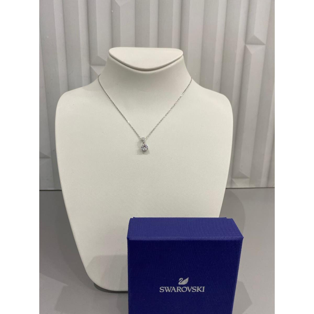 Swarovski 5472635 Solitarie Female Silver Rhodium Plating