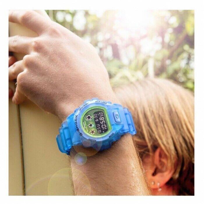 Casio G-shock Shock Resistant Semi-transparent Blue and Green DW-6900LS-2