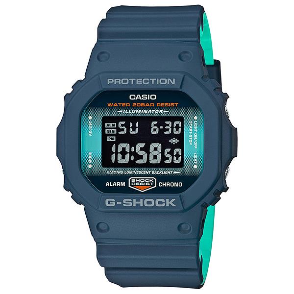 Casio G-shock Fashion Resin Band Shock Resistant Navy Blue Casual DW-5600CC-2D