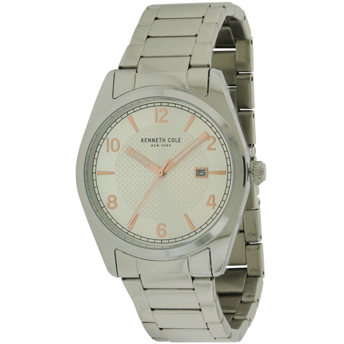 Kenneth Kole York Stainless Steel Mens Watch 10031329