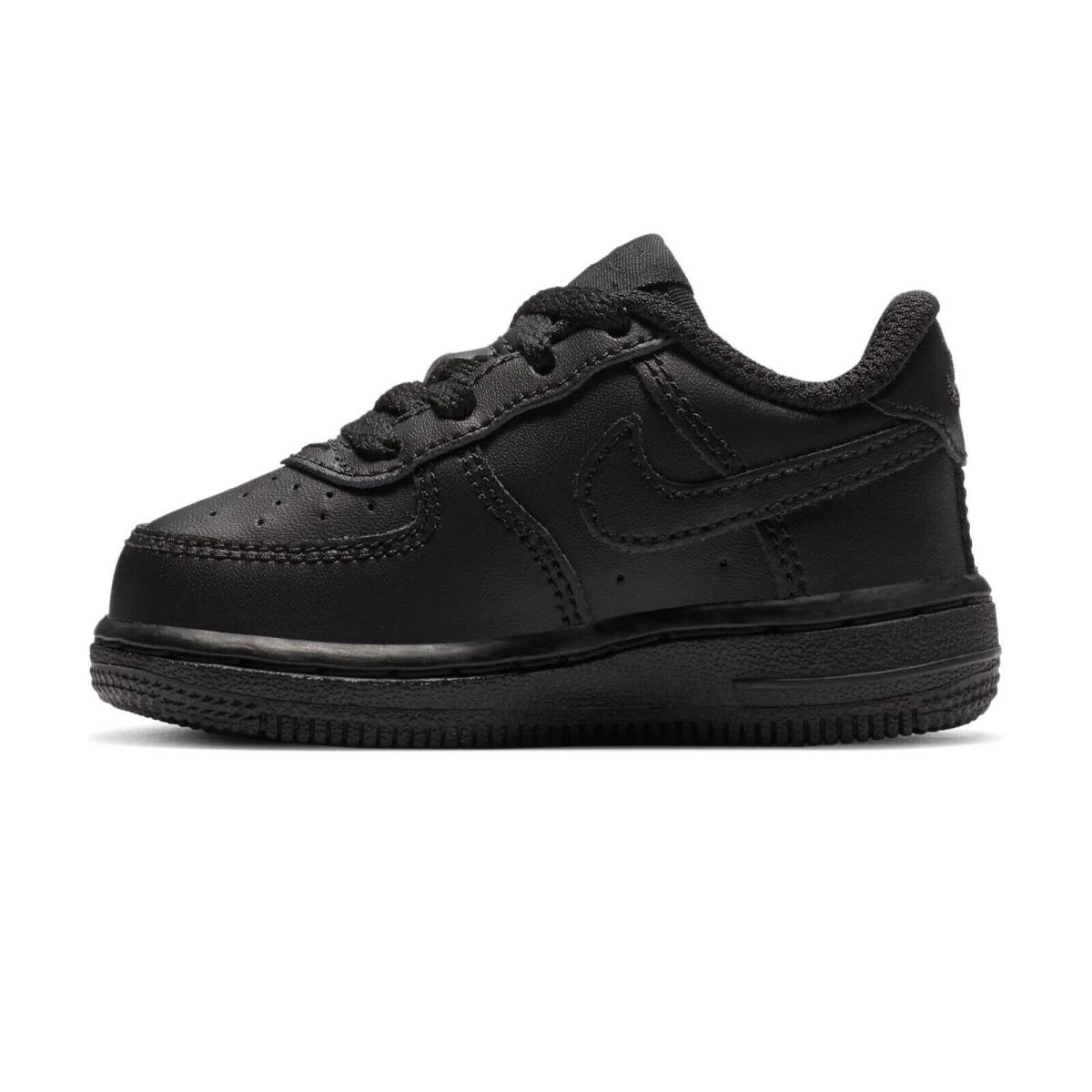 Nike Force 1 TD 314194-001 Kid`s Black Running Sneaker Shoes Size US 6.5 HS2396