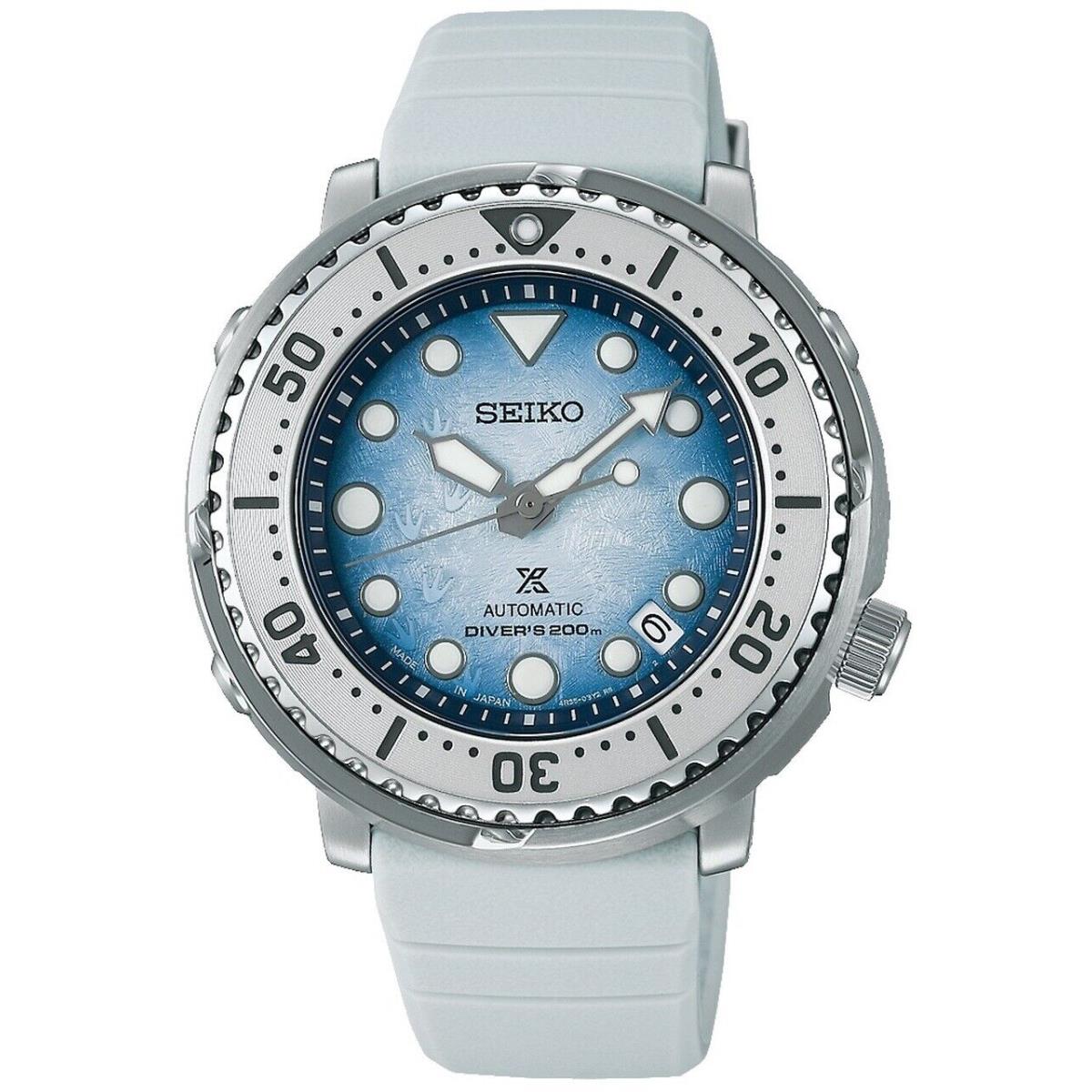 Seiko Men`s Prospex Automatic Ocean Frost Watch SRPG59J1 Shipping