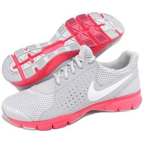 Nike IN Season Shield TR Women Youth Girls Sz 5 Gray Sneakers Running Shoes