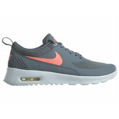 Nike Air Max Thea Big Kids 814444-007 Cool Grey Lava Glow Running Shoes Size 6.5