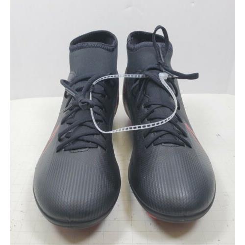 Nike Mercurial Superfly 7 Club FG / MG AT7949 060 Soccer Shoes Black Black Red 7