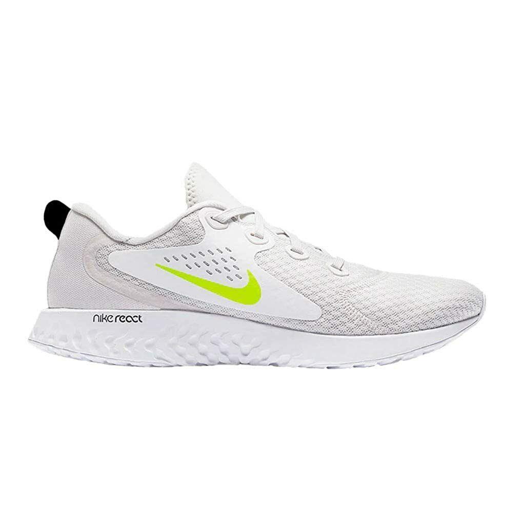 Nike Men`s Legend React Running Shoe Vast Grey/volt-white Size 12.5 AA1625-071