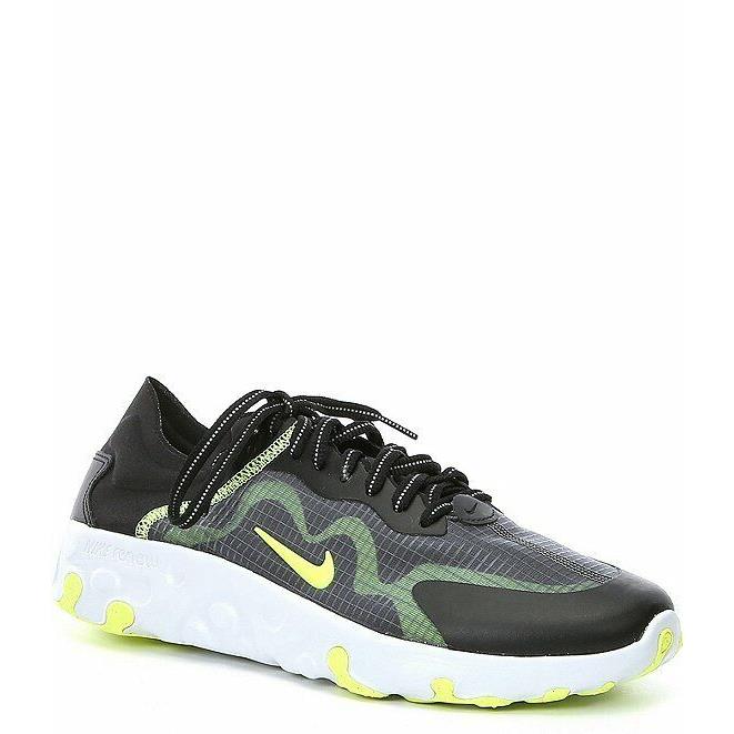 Nike Men`s BQ4235 005 Renew Lucent Black Volt Platnium Training Shoes Size 9.5
