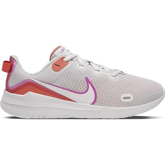 Nike Renew Ride Women`s Shoes Size US 10 M Vast Grey / Fire Pink