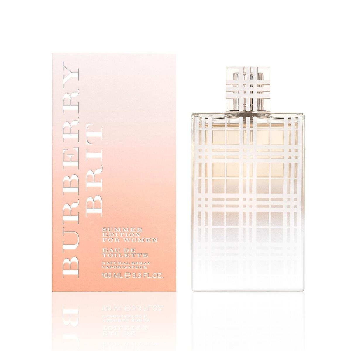 Burberry Brit Summer by Burberry 3.4oz 100ml Spray Women`s Eau de Toilette