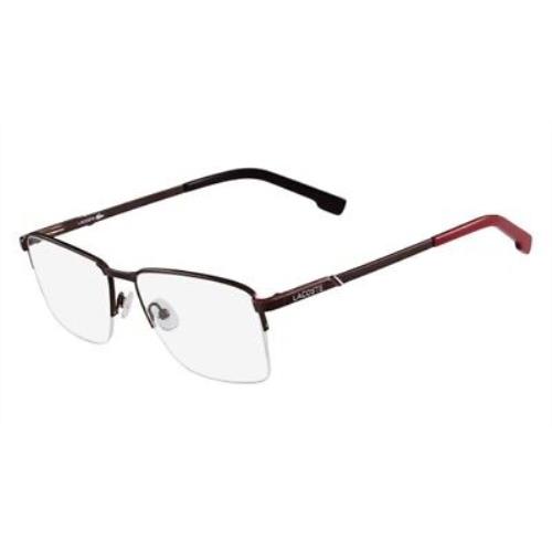 Lacoste L2221 Eyeglasses 210 Brown