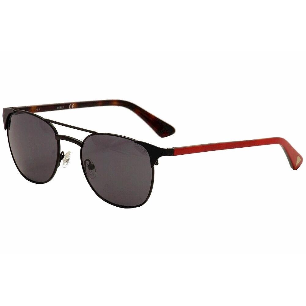 Guess Women`s GU7413 GU/7413 02A Black/red/havana/gold Fashion Sunglasses 53mm