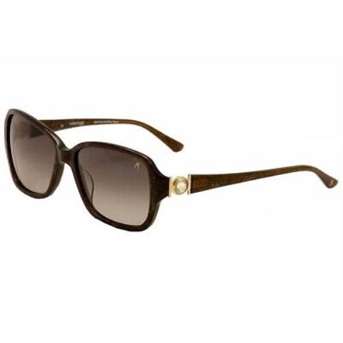 Guess By Marciano Women`s GM693 GM/693 BRN-34 Brown Fashion Sunglasses 58mm