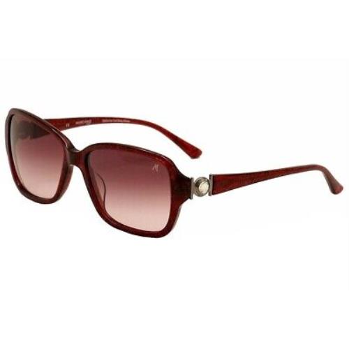 Guess By Marciano Women`s GM693 GM/693 BU-67 Burgundy Fashion Sunglasses 58mm