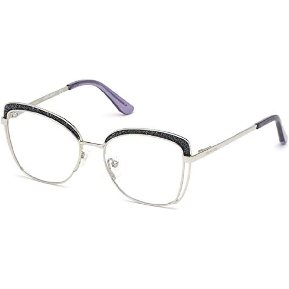 Guess By Marciano GM 0344 010 Shiny Light Nickeltin Eyeglasses 52mm W/case