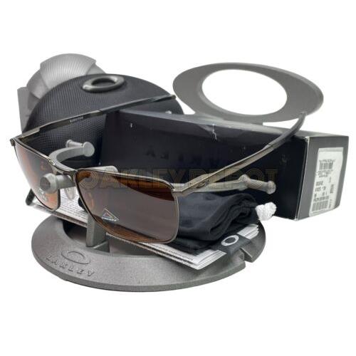 Oakley Ejector 004142 Pewter/prizm Brown Gradient Sunglasses 51 - Frame: , Lens: BROWN GRADIENT