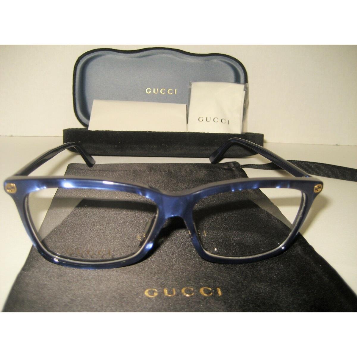 Gucci eyeglasses  - Blue Frame 0