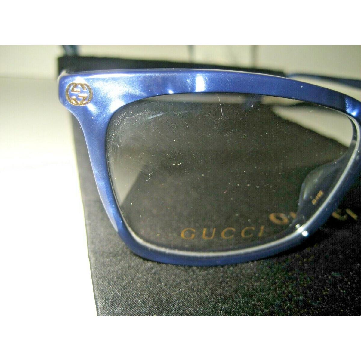 Gucci eyeglasses  - Blue Frame 3