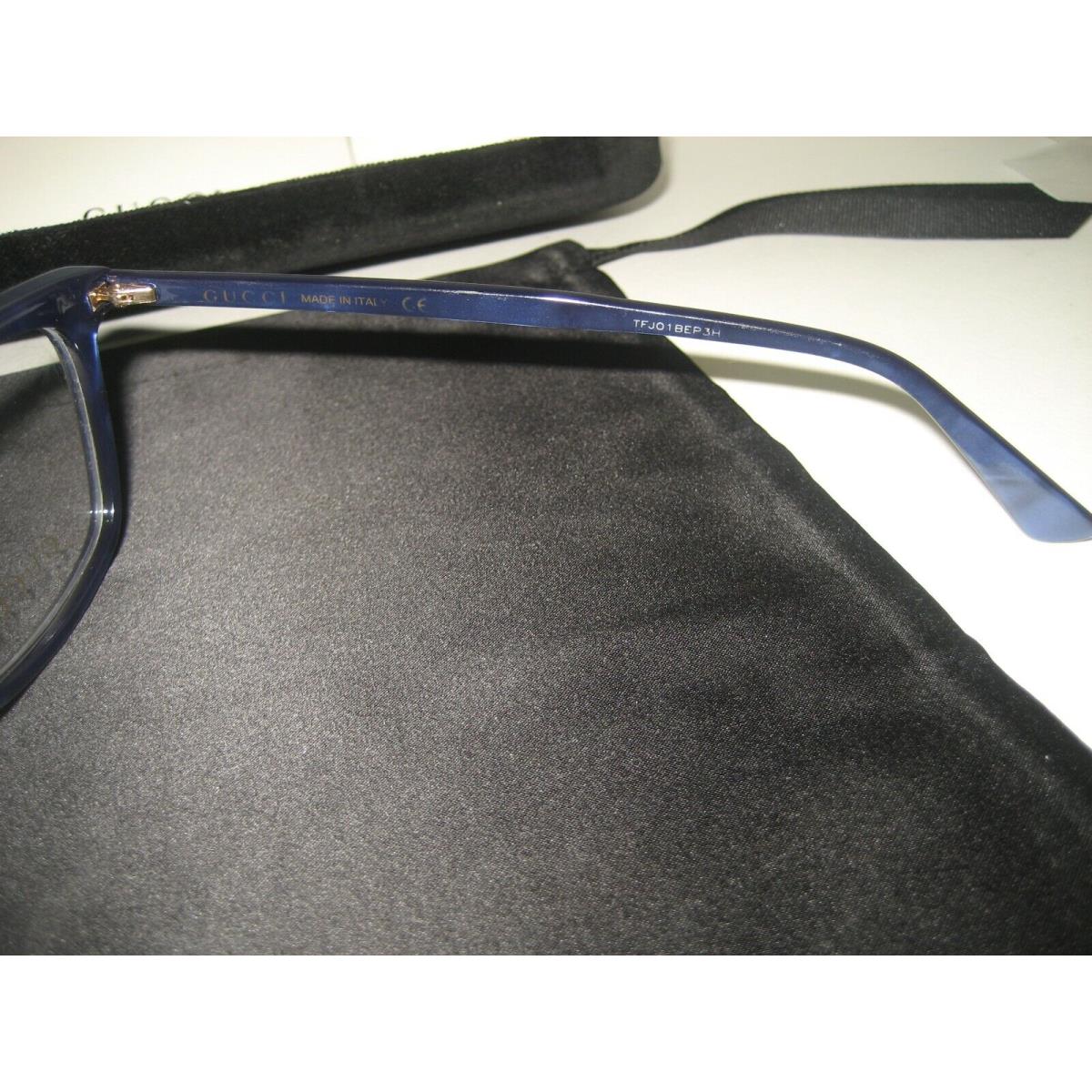 Gucci eyeglasses  - Blue Frame 5