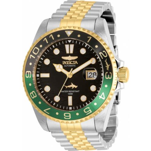 Invicta Men`s Pro Diver Automatic 100m Two Tone Stainless Steel Watch 35151
