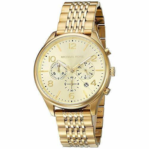 Michael Kors Mens Chronograph Quartz Watch with Stainless Steel Strap MK8638