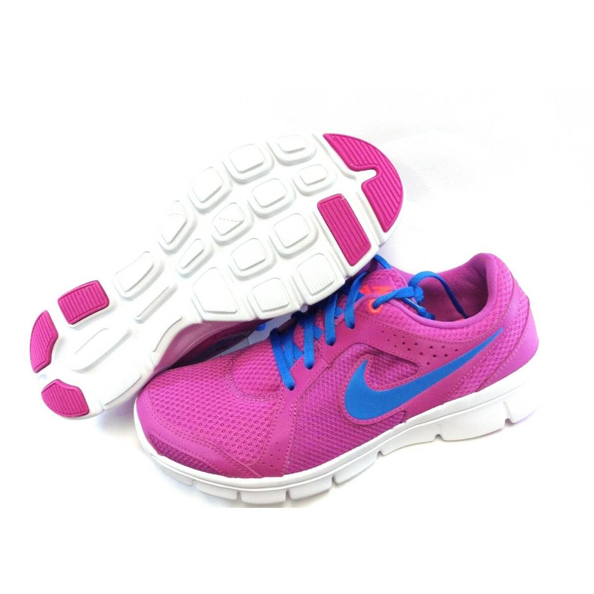 Womens Nike Flex Experience RN 2 599548 601 Fuchsia Blue 2013 DS Sneakers Shoes