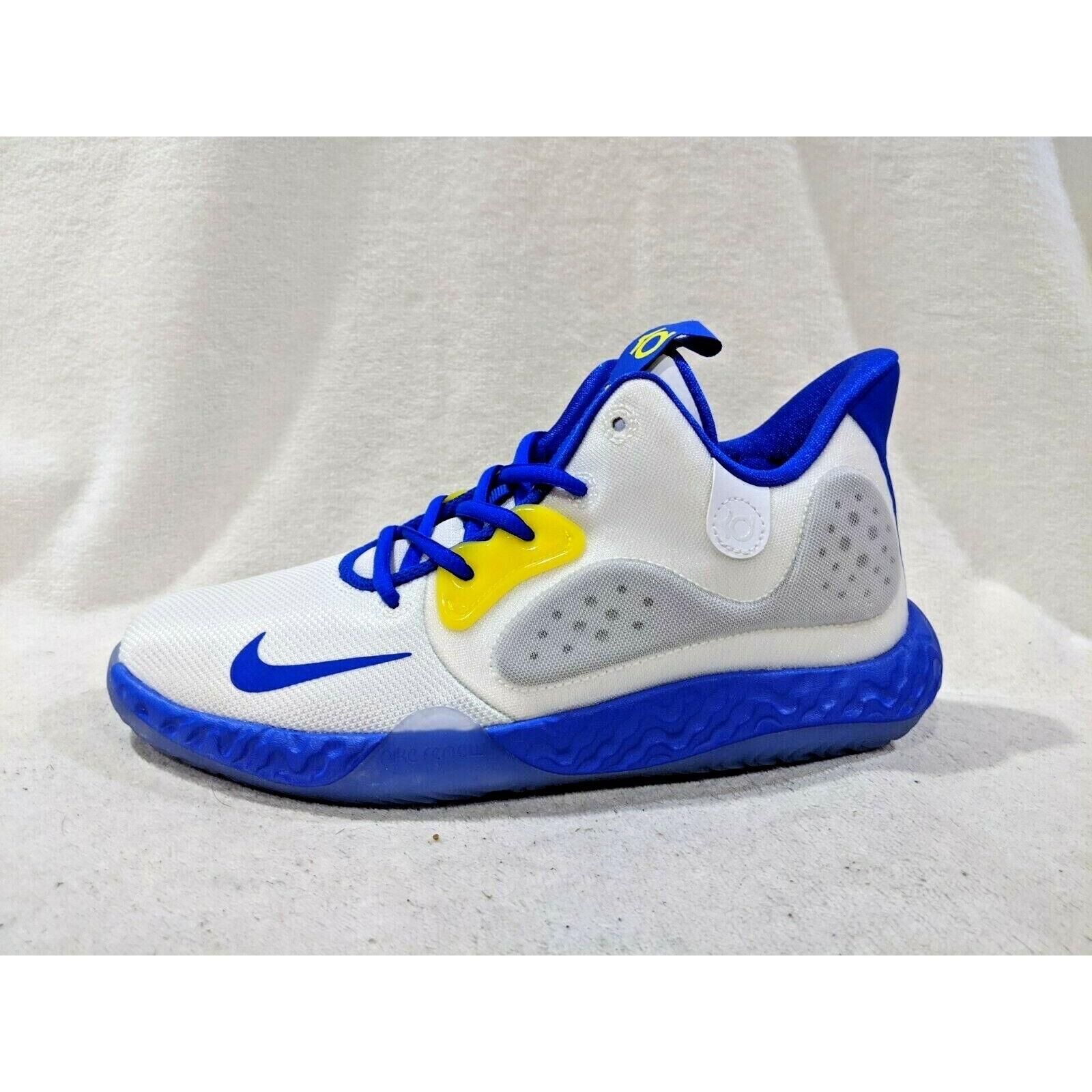 Nike KD Trey 5 Vii GS White/racer Blue Boy`s Basketball Shoes - Asst Sizes