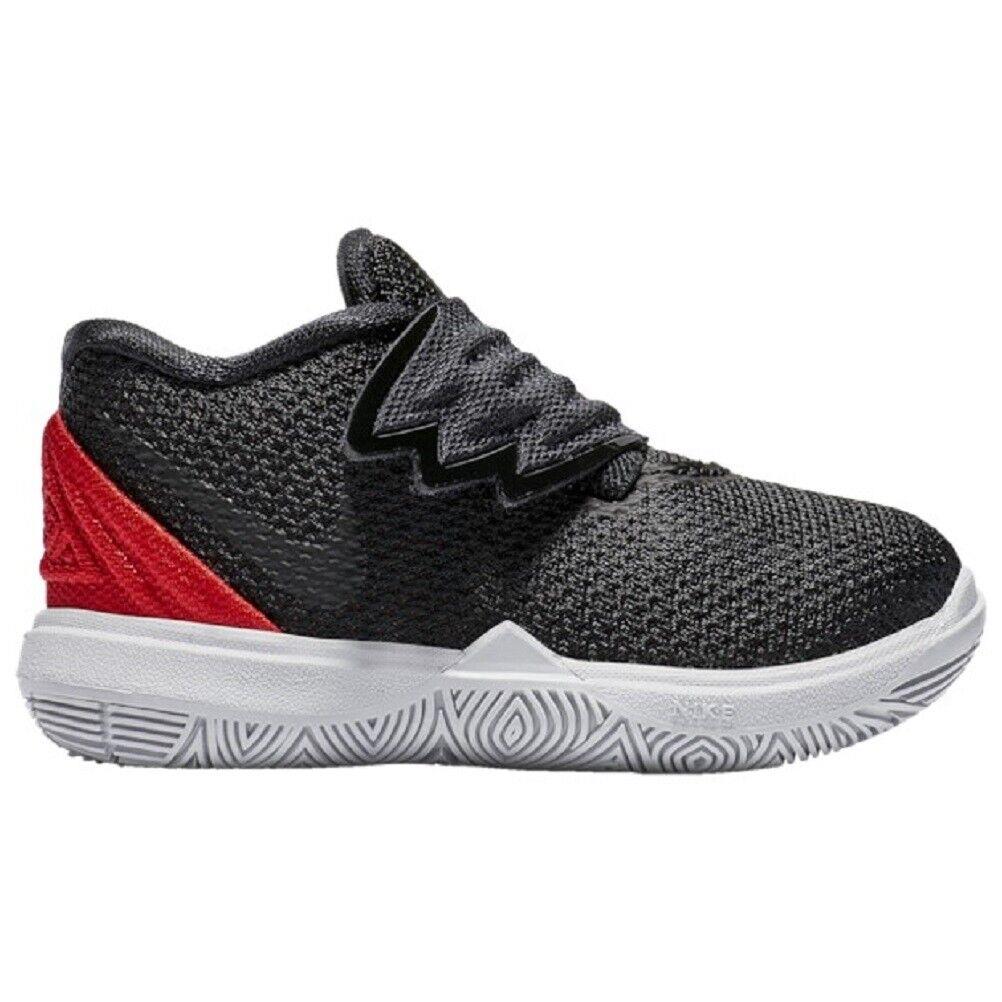 Nike Kyrie 5 TD University Red/black Toddler Infant Shoes Sneaker