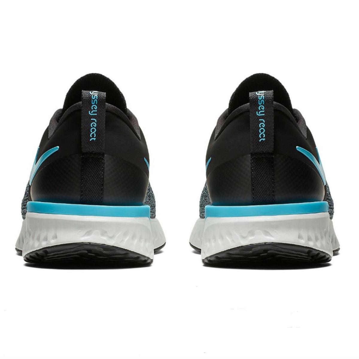 Nike shoes Odyssey React - BLACK/BLUE FURY-AVIATOR GREY , ARMORY BLUE / LIME BLAST-BLACK Manufacturer 3