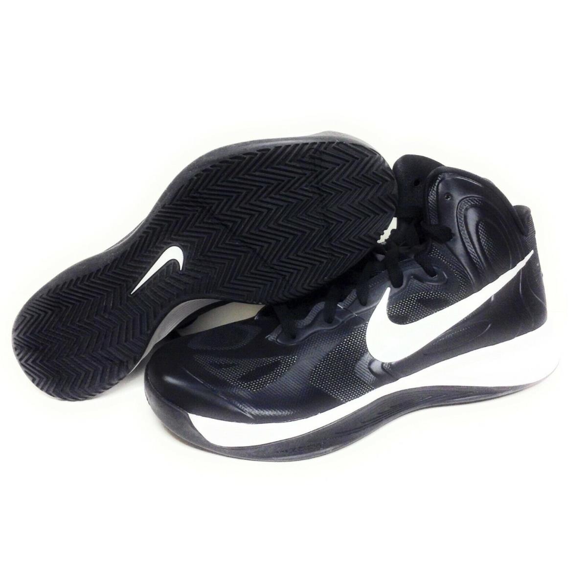 Mens Nike Hyperfuse TB 525019 001 Black White Basketball 2012 Sneakers Shoes