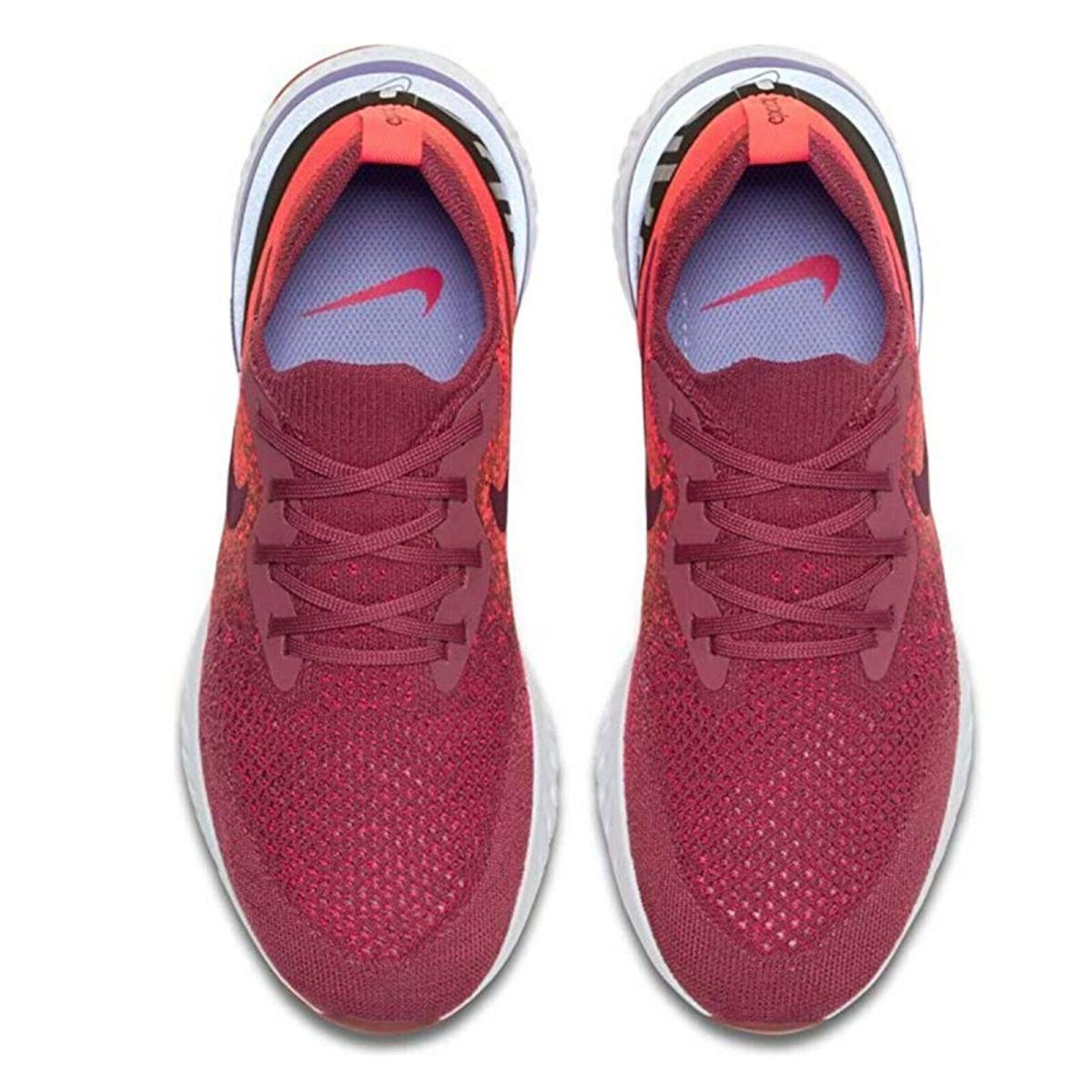 wine red nike shoes