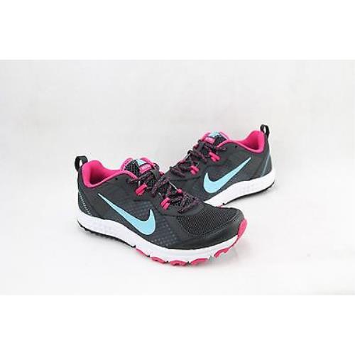 Nike Women`s Wild Trail W 643081-001 Athletic Training Size 6 6.5 | 883212783738 - Nike shoes - ANTHRCT/PLRZD BL-VVD | SporTipTop