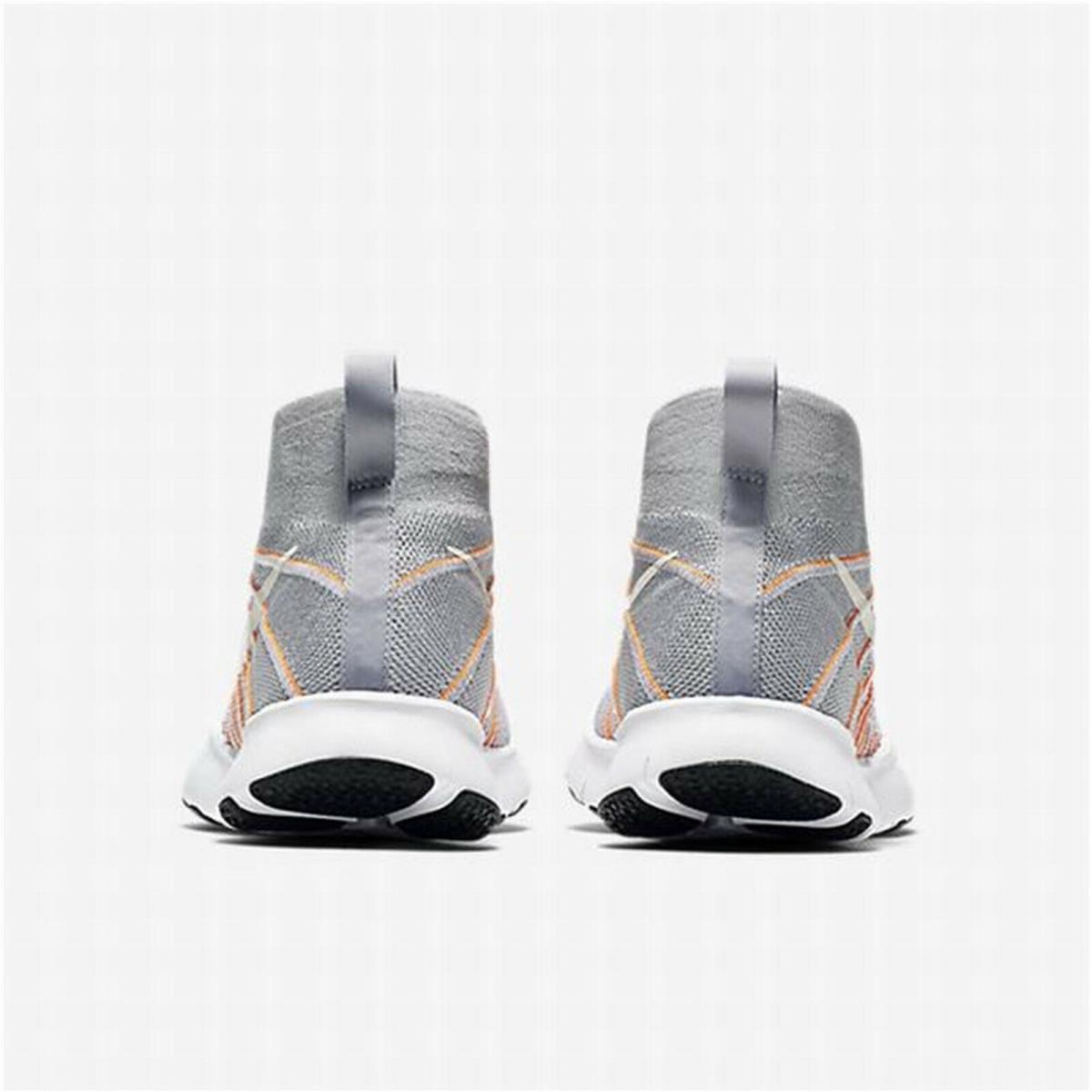 Nike shoes Free Train Force Flyknit - WOLF GREY / WHITE-TOTAL ORANGE 2