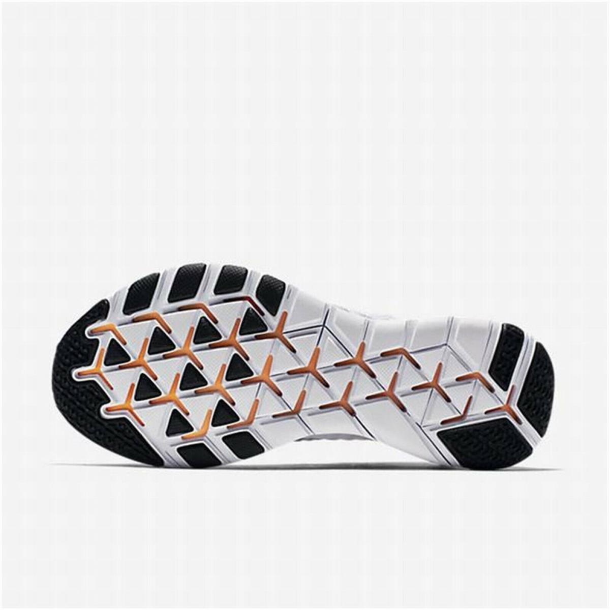 Nike shoes Free Train Force Flyknit - WOLF GREY / WHITE-TOTAL ORANGE 5