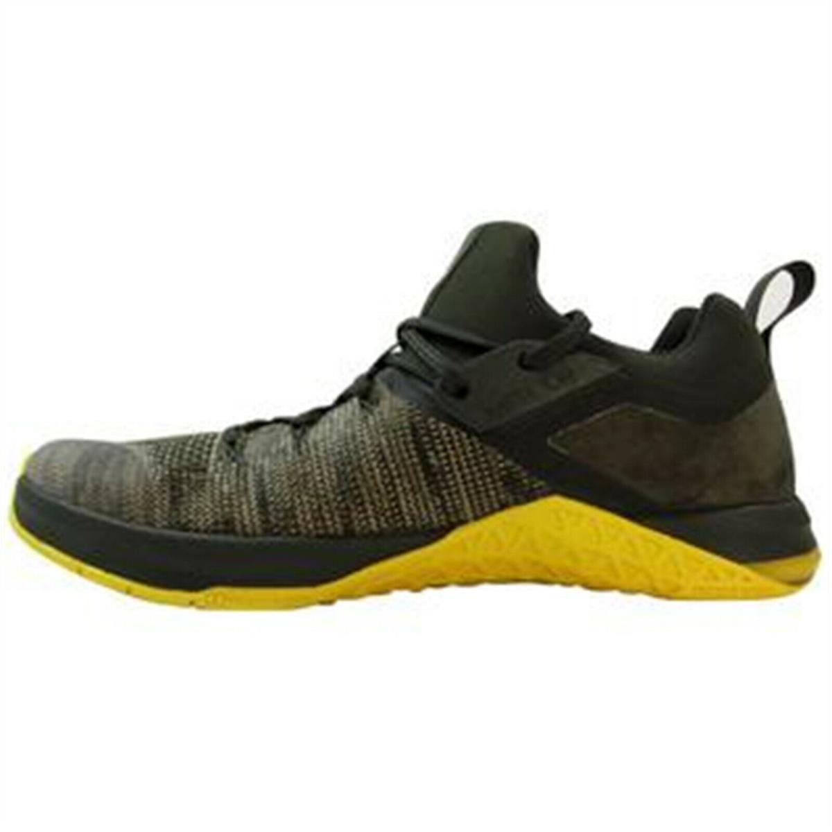 Nike shoes Metcon Flyknit - SEQUOIA / BRIGHT CITRON 4