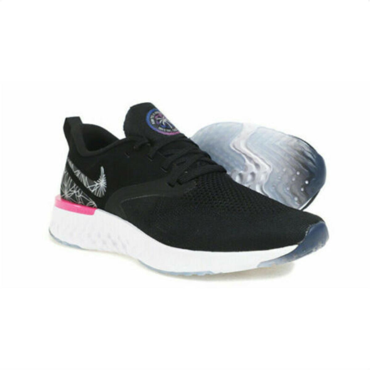 Nike shoes Odyssey React Flyknit - BLACK / BLACK-REFLECT SILVER , BLACK / BLACK-REFLECT SILVER Manufacturer 0