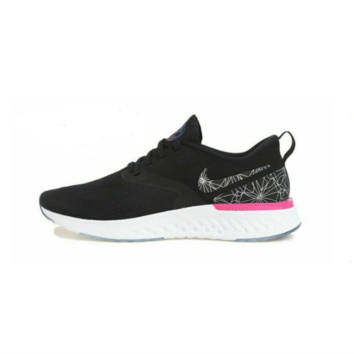 Nike shoes Odyssey React Flyknit - BLACK / BLACK-REFLECT SILVER , BLACK / BLACK-REFLECT SILVER Manufacturer 4