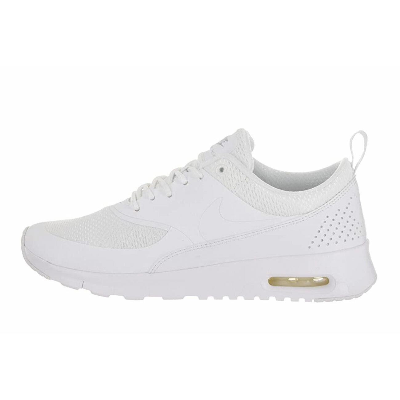Nike Air Max Thea Low GS 814444 100 Big Kid`s White Running Shoes