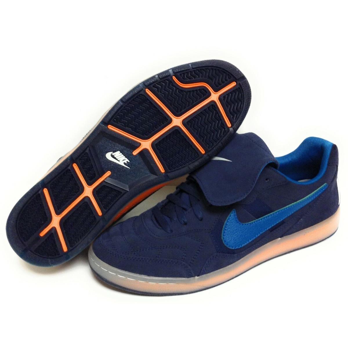 Mens Nike Nsw Tiempo `94 631689 448 Obsidian Blue 2012 Deadstock Sneakers Shoes - Blue, Manufacturer: