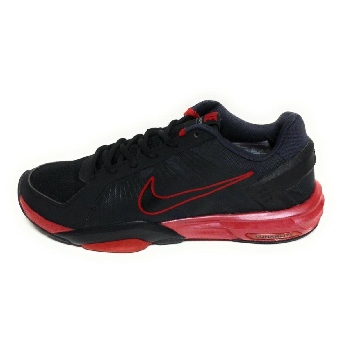 Mens Nike Lunar Kayoss 386481 001 Black Red 2008 Deadstock Sneakers Shoes