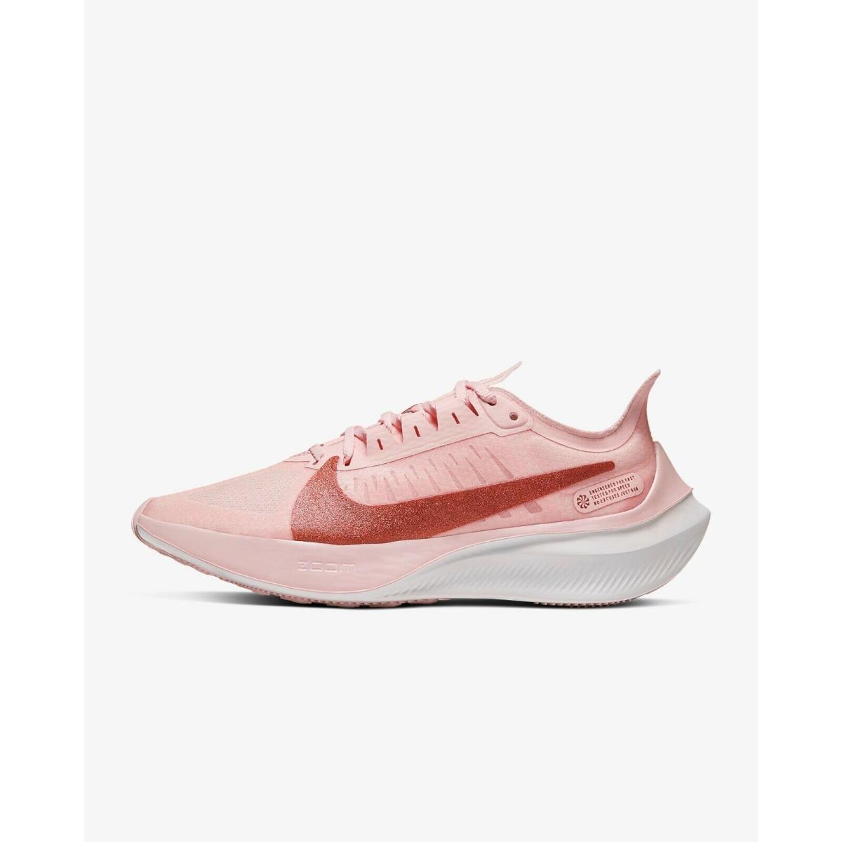 Waarschijnlijk Amerikaans voetbal Lijkenhuis Women`s Nike Zoom Gravity Holiday Sparkle Running Shoes Pink/metallic  Bronze | - Nike shoes zoom gravity - Echo Pink/Metallic Red Bronze/Oil Grey  | SporTipTop
