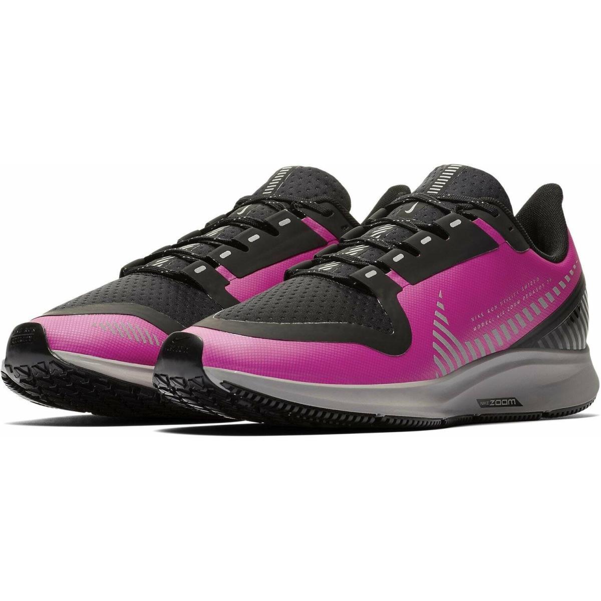 Nike Women`s Air Zoom Pegasus 36 Shield Running Shoes Fire Pink