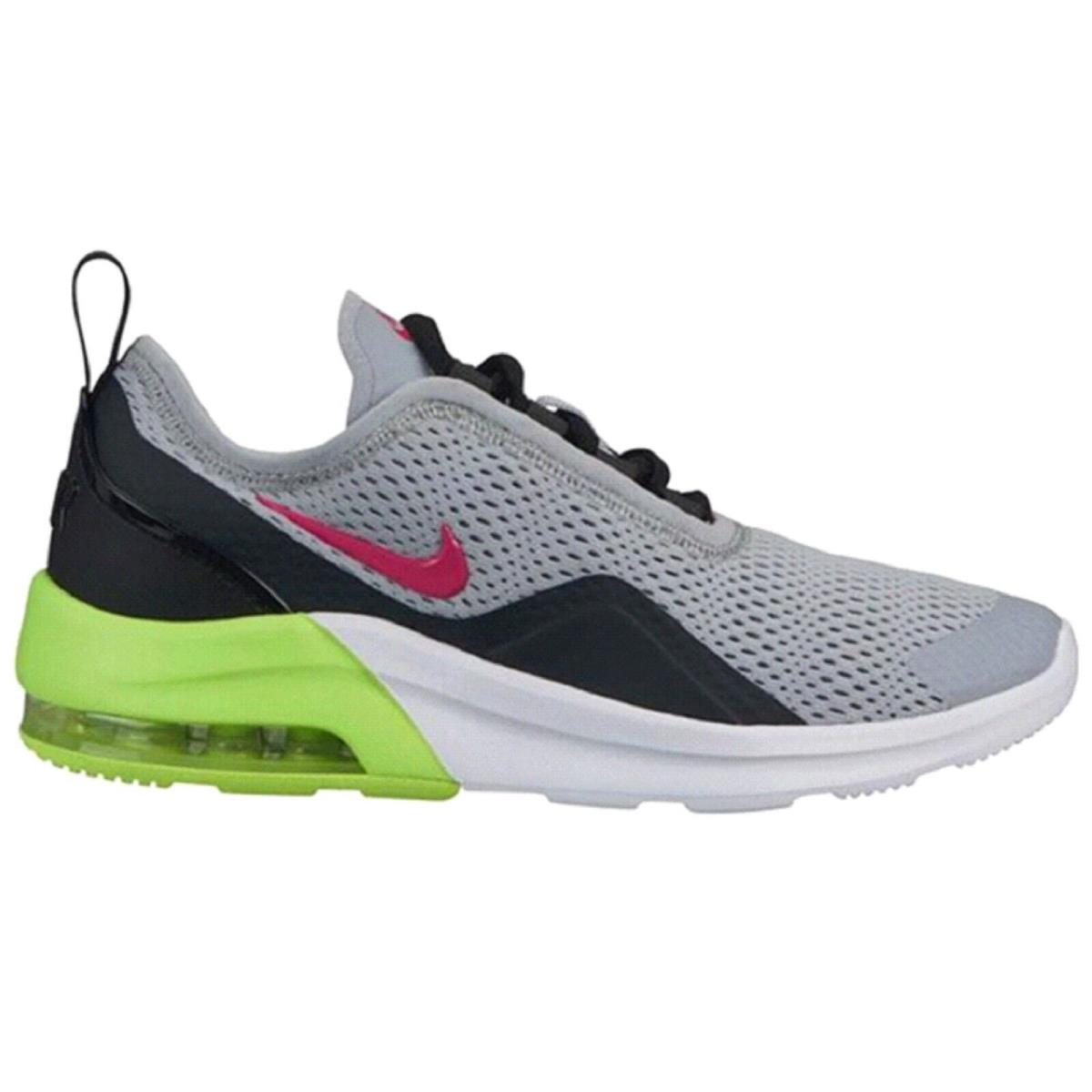 Nike Air Max Motion 2 (gs) Air Max Motion 2 GS Grade School Shoe - Wolf Grey/Rush Pink-Anthracite