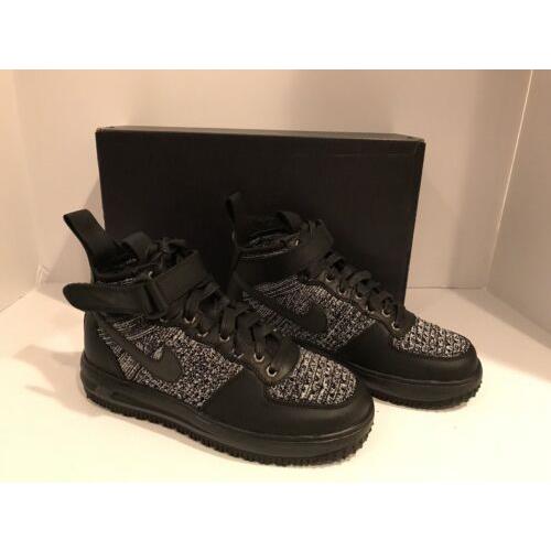 Nike shoes Air Force - Black White Grey 1