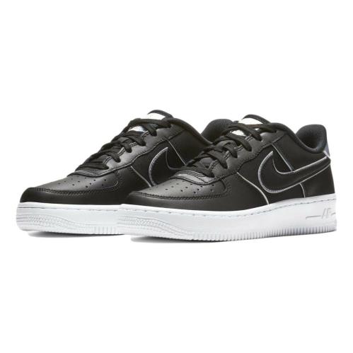 Nike Air Force 1 LV8 4 (gs) Air Force 1 LV8 4 GS Shoes `Y2K` BQ7042-001 - Black/Black-Black