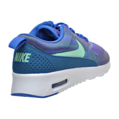 Nike shoes  - Blue Spark/Green Glow 1